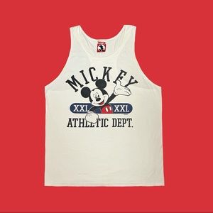 Vintage 90’s Disney Mickey athletic tank top.